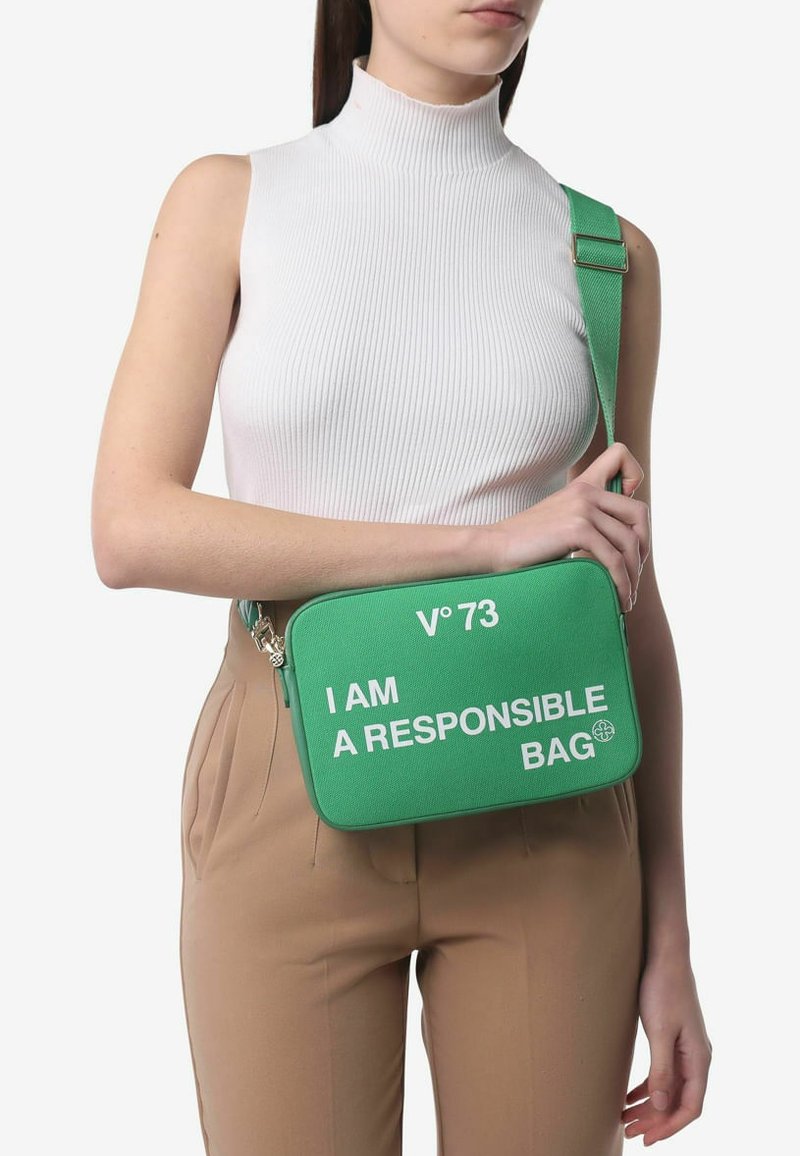 V73 RESPONSIBILITY BIS - Borsa a tracolla - verde