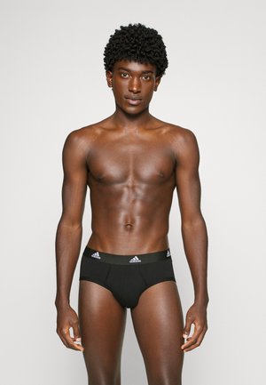 STRETCH BRIEF 3 PACK - Alushousut - vivid red|black