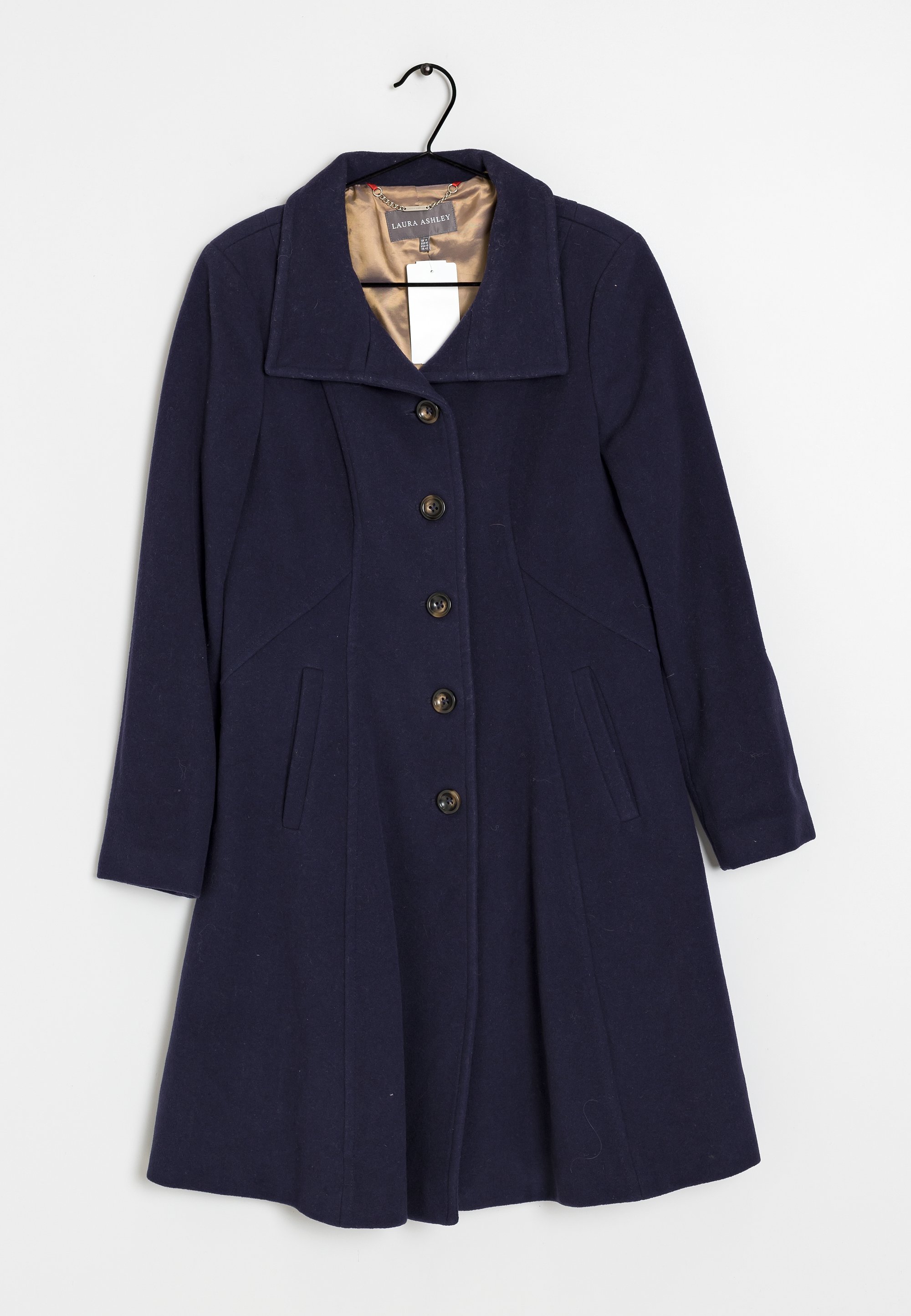 Laura Ashley Short coat purple (Pre-owned) Zalando