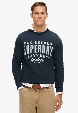 MACHINED GOODS WORKWEAR CREW  - Sweatshirt - eclipse navy