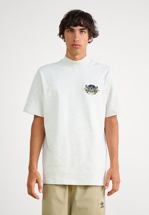 adidas Originals TEE - T-Shirt print - light grey heather