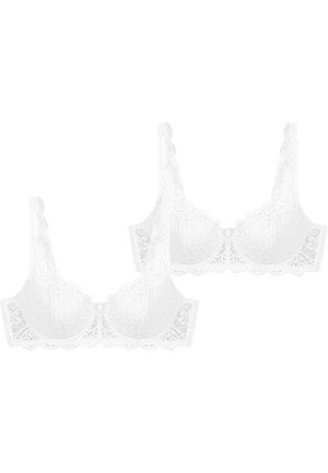 2-PACK  - Sujetador con aros - white