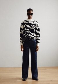 Mos Mosh GLAM - Pernera ancha - dark blue