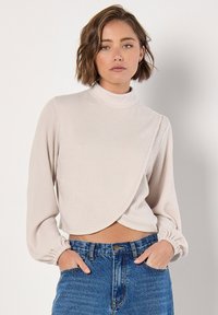 Apricot Strickpullover - stone