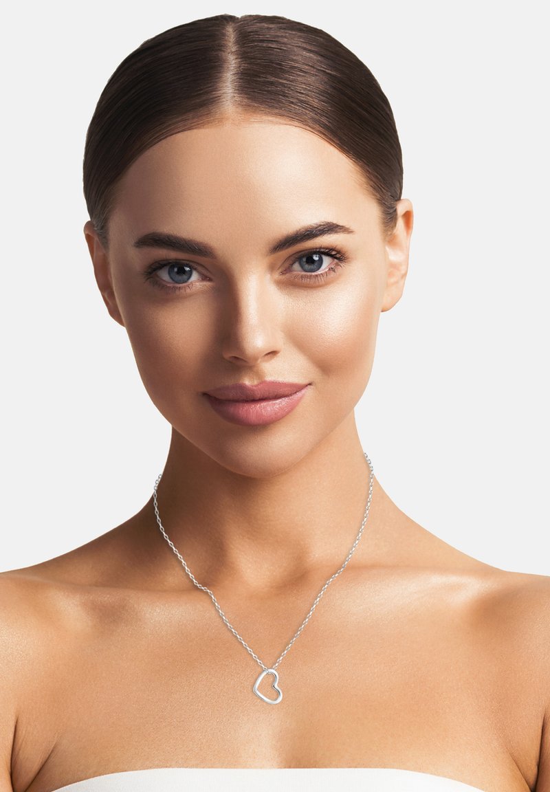 Damen Halsketten | Sofia Milani HEART Halskette silver/silberfarben - BY60812 Damen Halsketten | Sofia Milani HEART Halskette silver/silberfarben - BY60812