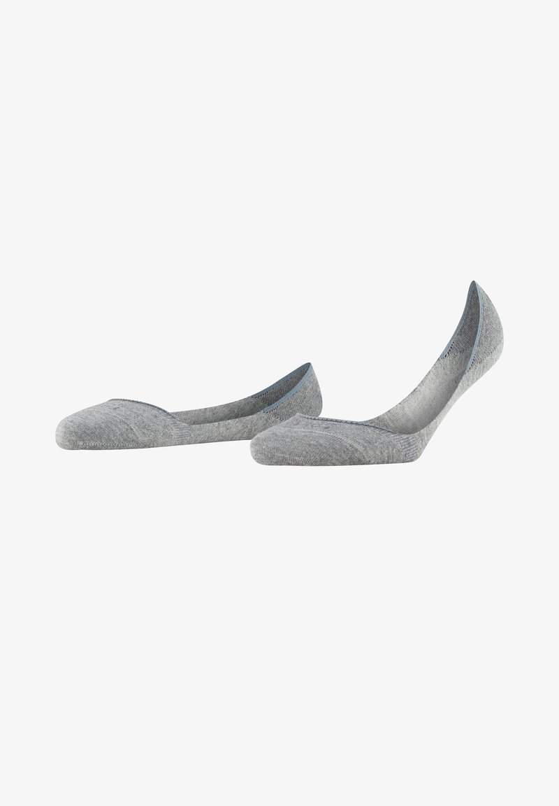 FALKE Invisible Step Medium Cut - Socquettes - light greymel