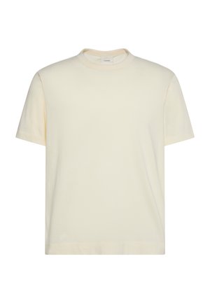 Calvin Klein, CREW TEE - Βασικό μπλουζάκι - tofu