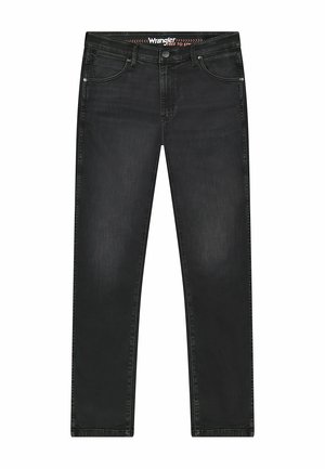 Wrangler LARSTON - Vaqueros slim fit - black fog