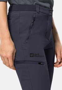 Jack Wolfskin GEIGELSTEIN PANTS W - Pantaloni outdoor - graphite
