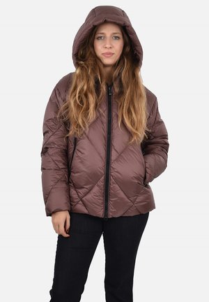 Daunenjacke - bordeaux