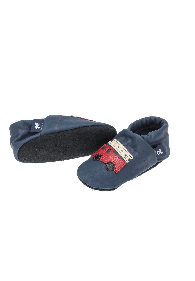 Kinder Sneaker | Pantau Krabbelschuh blau / rot / beige/blau - JM79859 Kinder Sneaker | Pantau Krabbelschuh blau / rot / beige/blau - JM79859