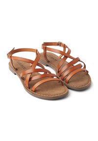 Lazamani Riemensandalette - cognac
