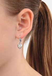 amor HEART - Pendientes - silberfarben