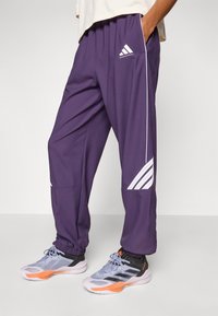 adidas Performance CRAZYLITE ciemnoliliowy