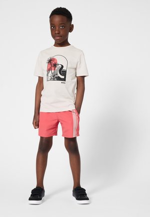 BOSS Kidswear, KURZÄRMELIGES T-SHIRT - Camiseta estampada - ivoire
