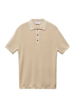 Mango ZORZAL - Koszulka polo - beige