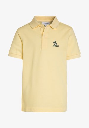 Lacoste BOY SHORT SLEEVED RIBBED COLLAR - Polo - napolitan yellow