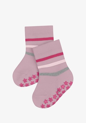 FALKE MULTI STRIPE - Sokken - rosewater