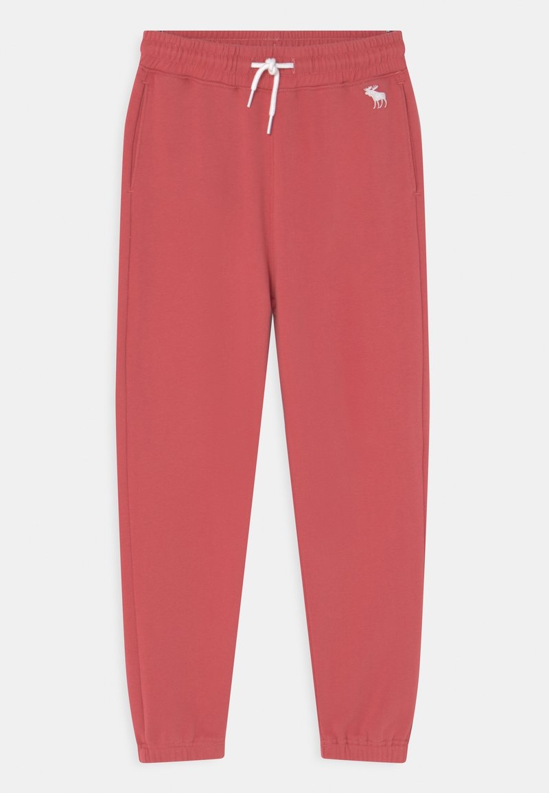 Abercrombie & Fitch EASY FIT ICON - Teplákové kalhoty - red