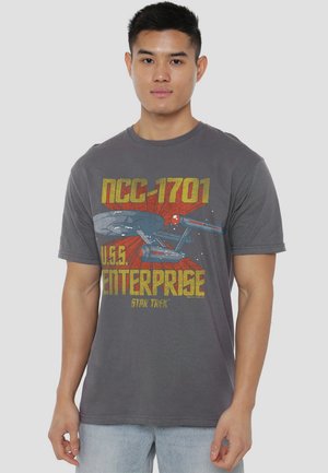 Cotton Soul, STAR TREK NCC1701 - Print T-shirt - anthracite