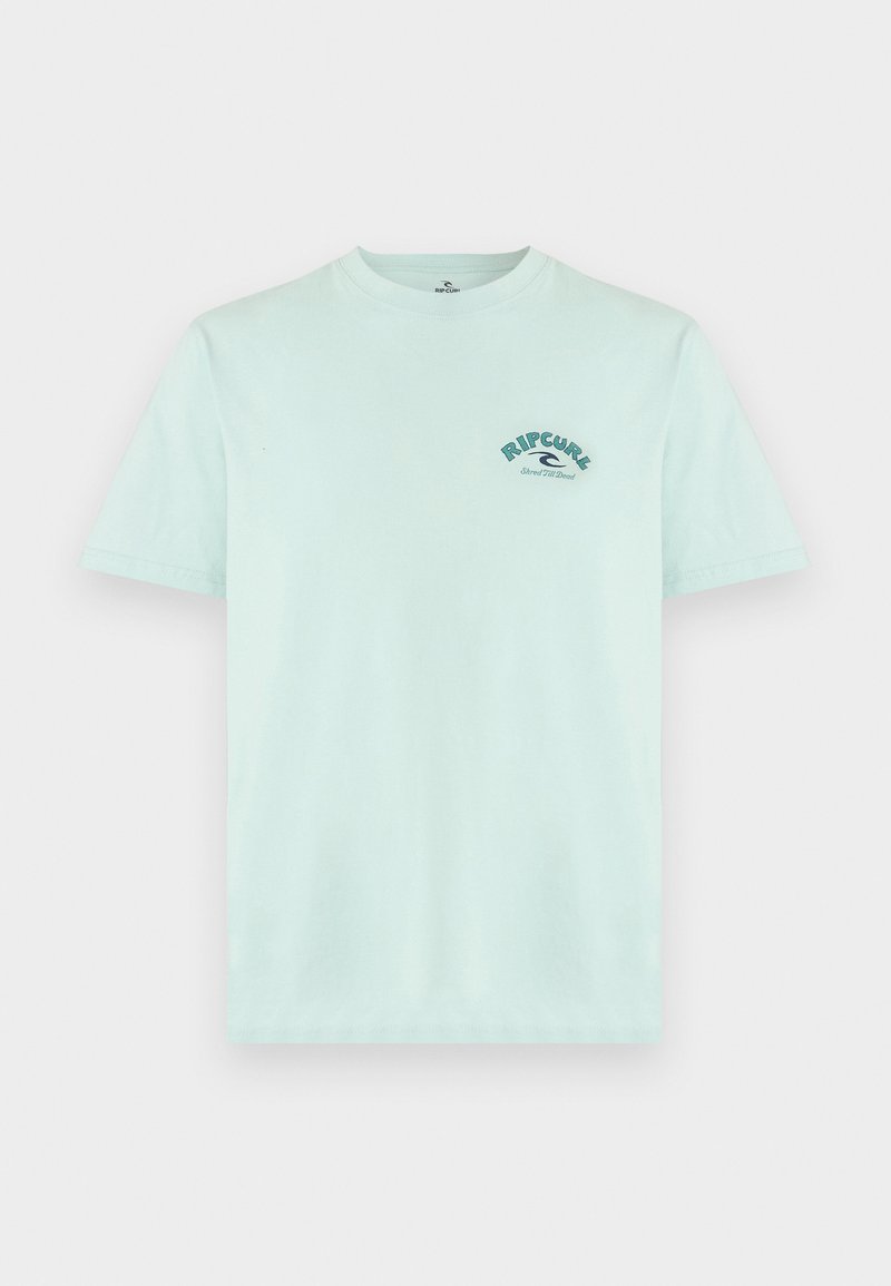Rip Curl SHRED TEE UNISEX - Print T-shirt - spray green/green - Zalando ...