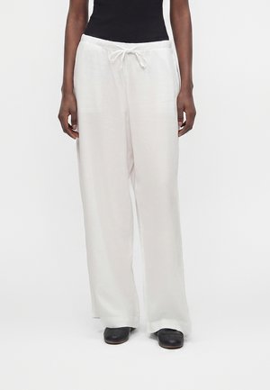 GAP WIDE LEG - Bukser - optic white
