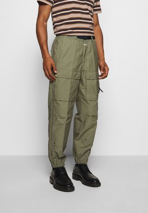 Pantalones cargo - khaki