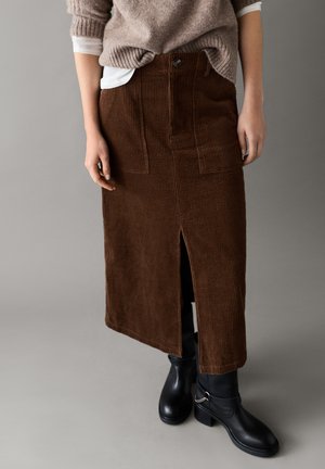 Pepe Jeans, CISSY - A-lijn rok - earth brown