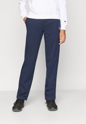 ICONS STRAIGHT HEM PANTS - Tracksuit bottoms - dark blue