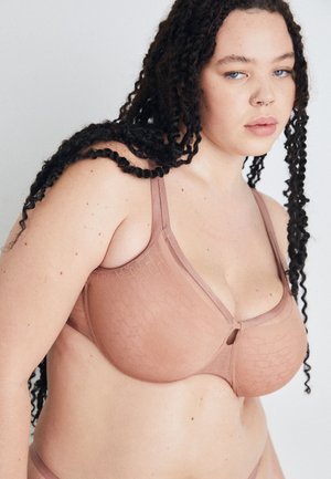 SIGNATURE SHEER - Underwired bra - toasted almond