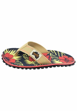GUMBIES, Zehentrenner - denim hibiscus