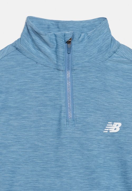 New Balance QUARTER ZIP FUNNEL - Sweatshirt - heron blue — foto 4