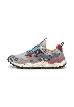 Flower Mountain, SNEAKER FLOWER MOUNTAIN YAMANO 3 U - Trainers - grau-schwarz-rot