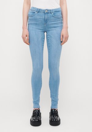 Skinny-Farkut - blue denim