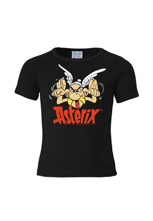 ASTERIX-FRONTPRINT - Print T-shirt - schwarz