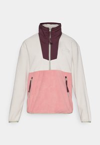 SEQUOIA GROVE™ 1/2 ZIP  - Fleecepaita - dark stone/pink agave