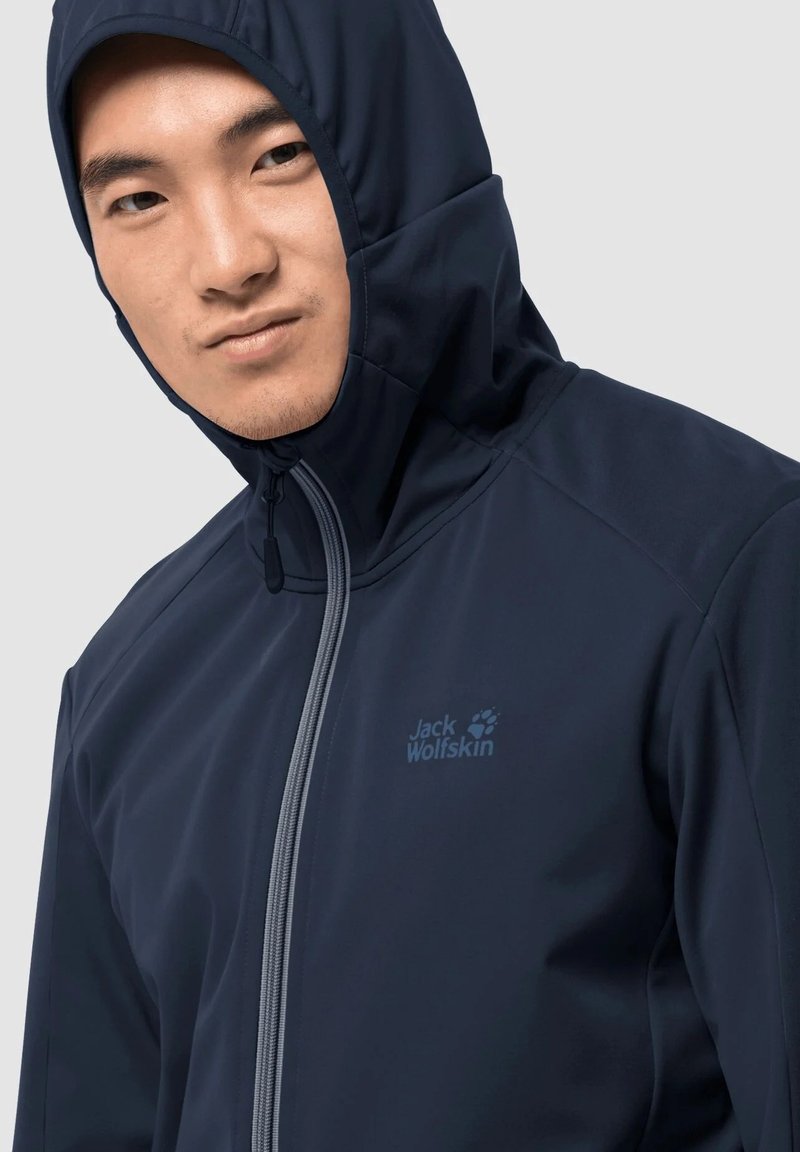 Herren Shirts | Jack Wolfskin GO HIKE SOFTSHELL Softshelljacke night blue/blau - ZE75118 Herren Shirts | Jack Wolfskin GO HIKE SOFTSHELL Softshelljacke night blue/blau - ZE75118
