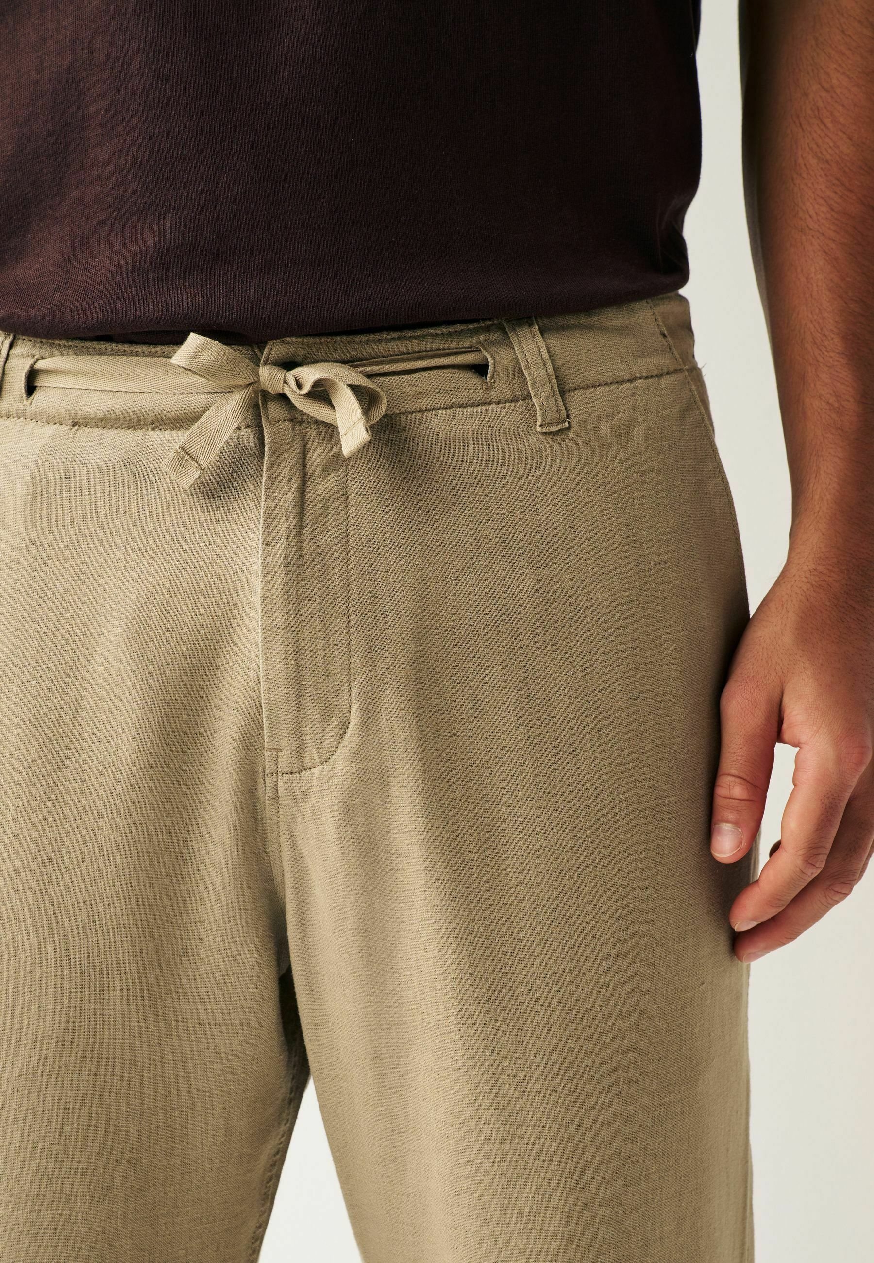 Next REGULAR FIT - Chinosy/beżowy melanż - Zalando.pl