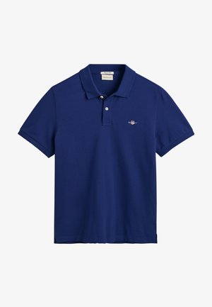 GANT REG SHIELD PLUS SIZE - Poloshirt - beacon blue