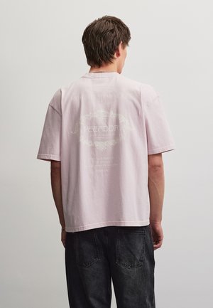 Pegador, REINE OVERSIZED TEE - T-Shirt print - washed powder pink