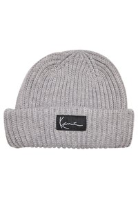 SIGNATURE FISHERMAN  - Megzta kepurė - grey melange