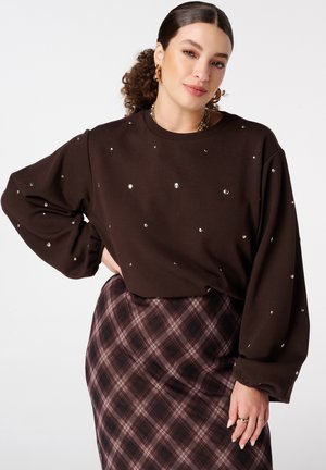NOT TRANSLATED - Sweatshirt - dark brown
