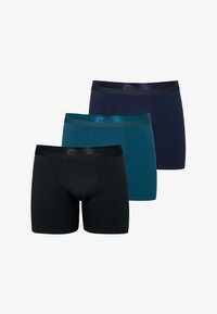 Sélectionné, noir-bleu canard-marine