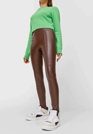 Leggings - brown
