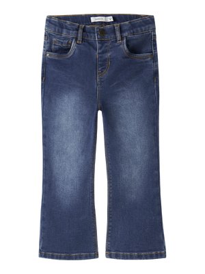 Name it NMFSALLI - Jeans straight leg - dark blue denim