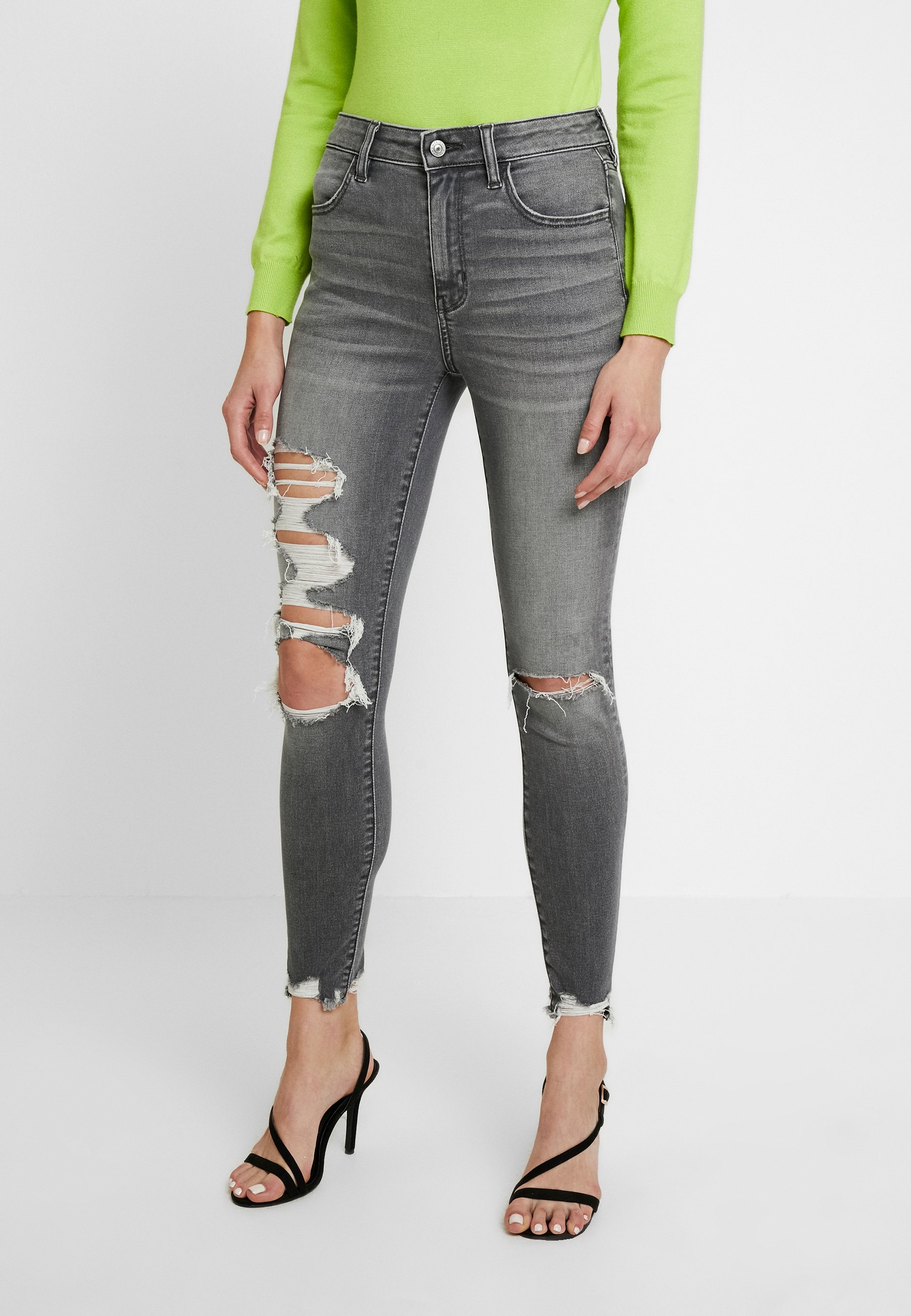 grey jeans american eagle