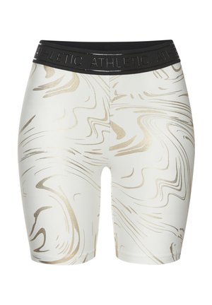 FUNKTIONS - Leggings - weiß goldfarben