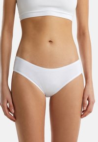 United Colors of Benetton BASIC IN STRETCH - Slip - white