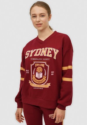 INSIDE SYDNEY - Sudadera - rojo