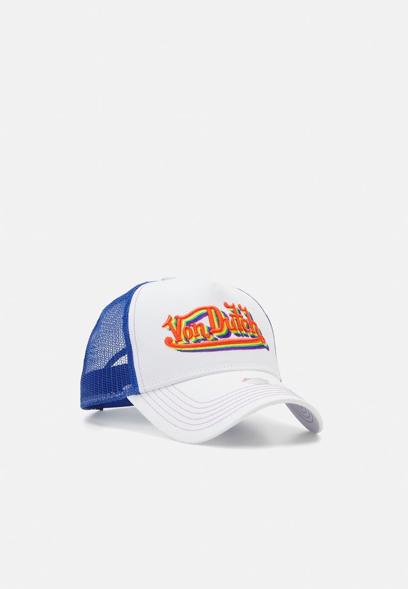 Von Dutch TRUCKER NEWARK - Cap - white/ rainbow